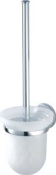 HACEKA ASPEN TOILETBORSTELSET GLAS CHROOM 1208718