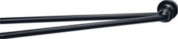 HACEKA ASPEN DUBBELE HANDDOEKHOUDER DRAAIBAAR ZWART 43CM 120 1209518