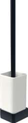 HACEKA ALINE TOILETBORSTELSET ZWART ALUMINIUM KERAMIEK 12086 1208641