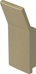 HACEKA ALINE ENKELE HAAK GOUD ALUMINIUM 1208674