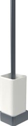 HACEKA ALINE TOILETBORSTELSET GRIJS ALUMINIUM KERAMIEK 12086 1208688