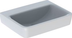 GEBERIT RENOVA PLAN FONTEIN ZONDER KRAANGAT ZONDER OVERLOOP 50X38X16.5CM WIT 501631001
