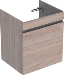GEBERIT RENOVA PLAN WASTAFELONDERKAST 1 LADE 53.6X44.6X60.6CM NOTEN HICKORY LICHT 501905001