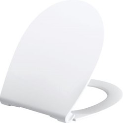 PRESSALIT INSPIRA UNI CLOSETZITTING MET DEKSEL SOFT CLOSE EN LIFT-OFF EN TOPMONTAGE WIT 1074000D05999