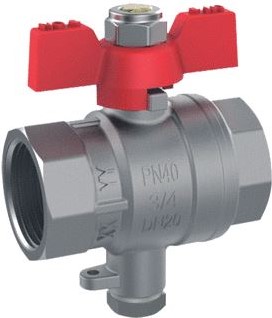 SIEMENS WZT-K12 KOGELKRAAN ½ VOOR TEMPERATUURSENSOR DS M10X1 MM LENGTE 27.5 MM OF 5.2X45 MM S55563-F104