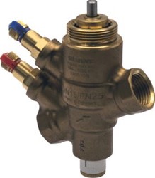 SIEMENS VQI46.15L0.5Q COMBI NAREGELAFSLUITER BINNENDRAAD PN25 DN15 30...520 L/H MET MEETNIPPELS OPEN/DICHT FUNCTIE S55264-V135
