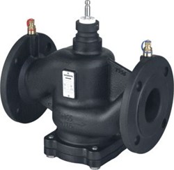 SIEMENS VPF54.100F90 DRUKONAFHANKELIJKE REGELAFSLUITER (PICVS) PN25 MET FLENSAANSLUITINGEN DN 100 14.8..90.9 M3/H S55266-V159