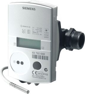 SIEMENS WSM515-FE ULTRASONE WARMTEMETER UH20 1,5 M3/H 5,2X45 MM G 3/4 BATTERIJDUUR 11 JAAR M-BUS RF S55561-F247