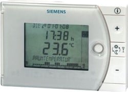 SIEMENS REV34-XA ROOM THERMOSTAT WITH 3-POSITION CONTROL AND 7-DAY TIME SWITCH BATTERIES HEATING AND COOLING BPZ:REV34-XA