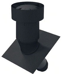 UBBINK WTW VENTUS DAKDOORVOER 15-55Â° 150-160 ZWART 0169885