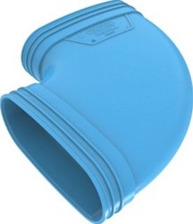 WAVIN PVC VENTIZA BOCHT 90 GRADEN BL 195 MOF/MOF 3171219009