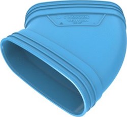 WAVIN PVC VENTIZA BOCHT 45 GRADEN BL 195 MOF/MOF 3171219004