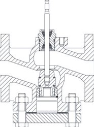 TA CV216 GG 2-WEGAFSL.DN40 PN16 KVS=20,0 60 235-140