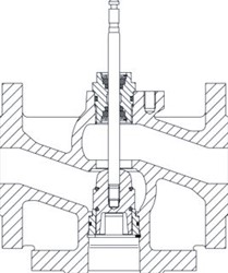 TA CV316 GG 3-WEGAFSL.DN32 PN16 KVS=12,5 60 335-132