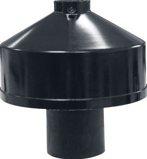 CORODEX KELDERARMATUUR 60W E27 G 3/8 ZWART 2230698GSZ
