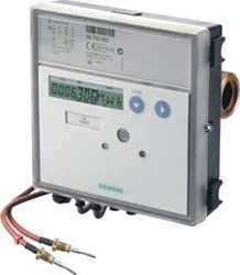 SIEMENS UH50-C22-00 ULTRASONIC HEATING/COOLING ENERGY METER 1.5 M3/H DS M10X1 MM G 3/4 PN25 S55561-F253