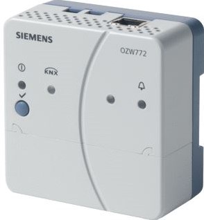 SIEMENS WEB SERVER VOOR 1 KNX DEELNEMER BPZ:OZW772.01