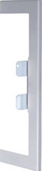 HAGER BR65 WANDROZET STAAL VOOR GOOT 65X210 MM ALULOOK BR65210WLAN