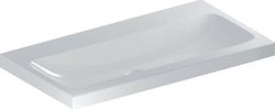 GEBERIT ICON LIGHT WASTAFEL 90X48CM ZONDER KRAANGAT EN ZONDER OVERLOOP WIT 501.836.00.7