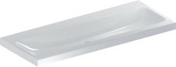 GEBERIT ICON LIGHT WASTAFEL 120X48CM ZONDER KRAANGAT EN ZONDER OVERLOOP WIT 501.837.00.7