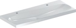 GEBERIT ACANTO WASTAFEL KRAANGAT LINKS/RECHTS ZONDER OVERLOOP HXBXD 180X1200X480MM WIT 501.880.00.5