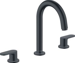HANSGROHE VERNIS BLEND 3-GATS WASTAFELKRAAN POP-UP TREKWASTE MAT ZWART 71553670