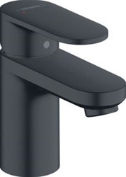 HANSGROHE VERNIS BLEND WASTAFELMENGKRAAN 70 'BRASS' ZONDER AFVOER MAT ZWART 71558670