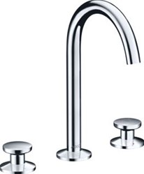 AXOR ONE 3-GATS WASTAFELMENGKRAAN 170 MET PUSH-OPEN CHROOM 48070000