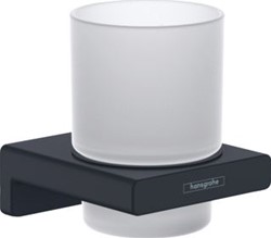 HANSGROHE ADDSTORIS DRINKBEKER MET HOUDER MAT ZWART 41749670
