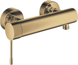 GROHE ESSENCE NEW DOUCHEMENGKRAAN WAND EENGREEPS 2-GATS CARTOUCHE KERAMISCH 150MM HARTAFSTAND MET KOPPELINGEN COOL SUNRISE 25252GL1