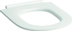 LAUFEN LUA WC ZITTING ZONDER DEKSEL SCHARNIEREN WIT RVS PERG H8910840490001