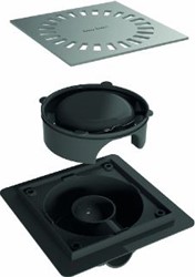 AQUA COMPACT 15X15 ESS SQUARE DOUCHEGOOT WATERSLOT 50 MET FLENS AQUACOM50-15X15-FL