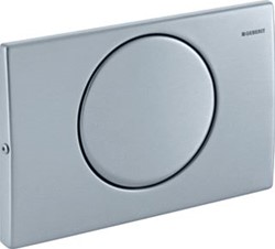 GEBERIT DELTA BEDIENINGSPLAAT DELTA 10 SF 24.6X16.4CM RVS 115101005