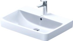 DURAVIT NO.1 WASTAFEL 65X46XX17.3CM HOOGGLANS WIT 23756500002