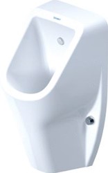 DURAVIT NO.1 URINOIR RIMLESS ACHTERINLAAT 56.5X30.5X29CM RIMLESS HOOGGLANS WIT 2819300000