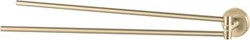 HACEKA KOSMOS DUBBELE HANDDOEKHOUDER 5,3X40,7X5,3 CM GOUD-LOOK 2010976