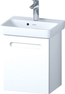 DURAVIT NO.1 MEUBELSET LINKS MET WASTAFEL 45X35X62CM MAT WIT N10170L18180000