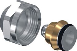 UPONOR S-PRESS KNELRINGSET 3/4 EUROCONUS 18MM MESSING 1058091