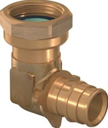 UPONOR QUICK & EASY FITTING KNIE HOEK 90GRADEN AANSLUITING 1: 12MM KNELRING BINNENDRAAD 1058473