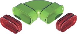 UBBINK AIR EXCELLENT AE35SC BOCHT 90° HORIZONTAAL SET 0188572