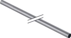 GEBERIT RVS BUIS RVS 316 (1.4401) GLAD DN10 DIAMETER 12MM DIKTE 1MM BUISEIND 39012