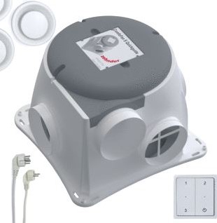 ZEHNDER COMFOFAN SILENT SET INSTALLATIEPAKKET 425 M3/H 458006725