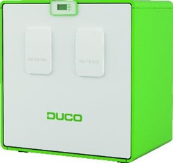 DUCO WTW APP EENGEZINSWONING DUCOBOX ENERGY COMFORT PLUS D550 MET RANDAARDE STEKKER 0000-4706