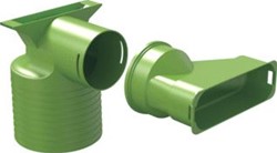 UBBINK AIR EXCELLENT 1X AE45SC VENTIELADAPTER 90Â° 125 0188187