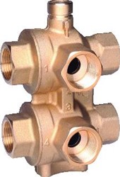 DANFOSS 6-WEG KOGELAFSLUITER DN20 003Z3151