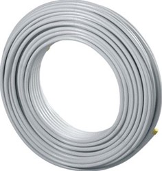 UPONOR UNI PIPE PLUS MEERLAGENBUIS GLAD 20X2.25MM 5 LAGEN ALUMINIUM PE-RT II FLEXIBEL AFGEDOPT BUIS WIT 25M 1092671