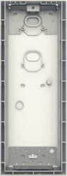 ABB BUSCH-WELCOME OPBOUWBAK 4 MODULES GROOTTE 1/4 VOOR OPBOUWMONTAGE VAN EEN 135 MM BREDE ABB BUSCH-WELCOME BUITENPOST IP54 ALUMINIUM GRIJS