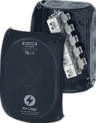HENSEL MB KABELDOOS IP66/67/69 BM5 6-35 MM2 5 POLIG INVOER M25/32/40 ZWART