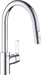 GROHE GET KEUKENMENGKRAAN 1-HENDEL MET HANDDOUCHE CHROOM 31484001