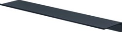 GEESA LEEV PLANCHET 60X12.5CM MAT ZWART 91820106600